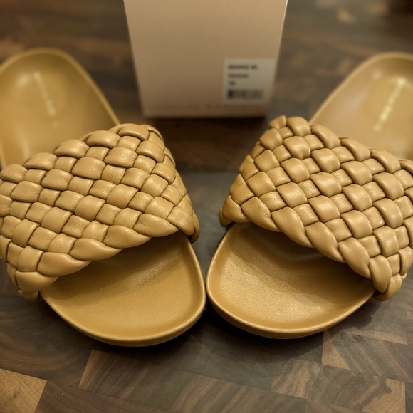 Loeffler Randall Shoes - Loeffler Randall Sonnie Sandal. Honey color. Excellent condition. Size 9B